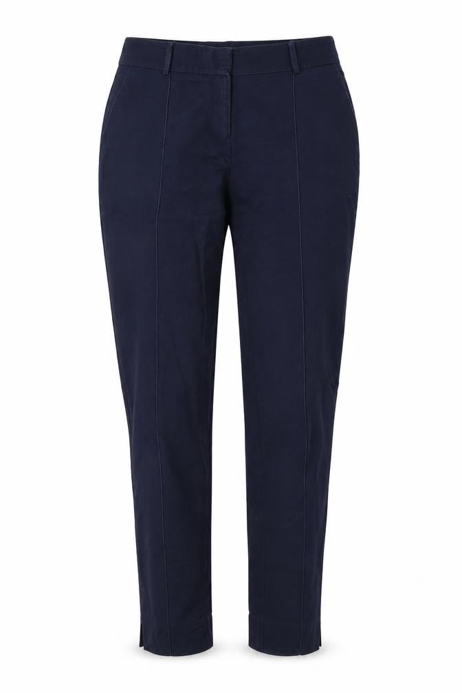 Womens UK Size 6 Warehouse Regular Fit Chino Blue Trousers