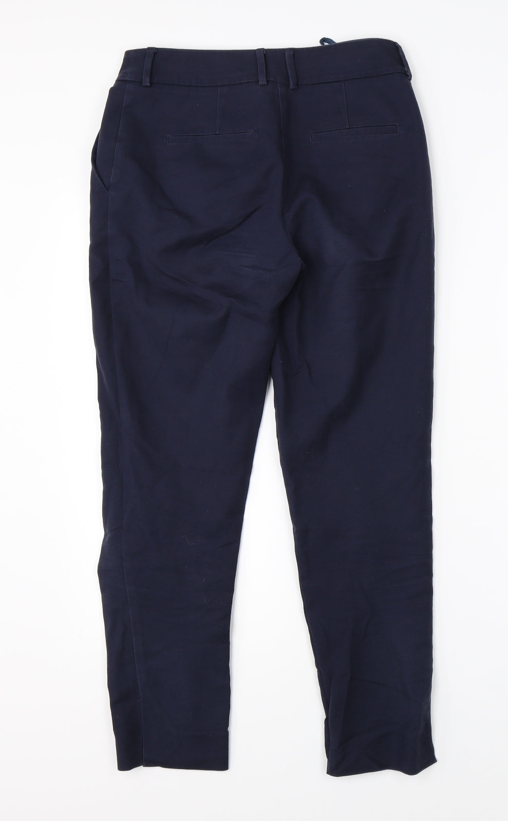 Womens UK Size 6 Warehouse Regular Fit Chino Blue Trousers