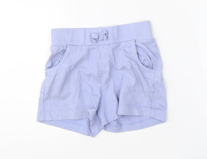 George Girls Blue    Sleep Shorts Size 2-3 Years