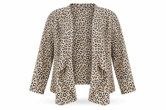 Womens UK Size 8 Boohoo Gold Cardigan Jumper