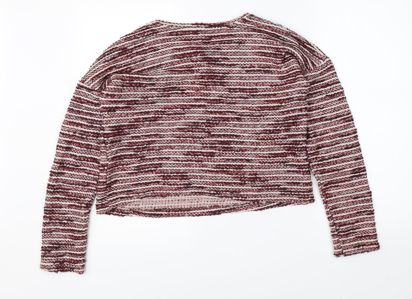 Womens UK Size S New Look Red Pullover Jumper