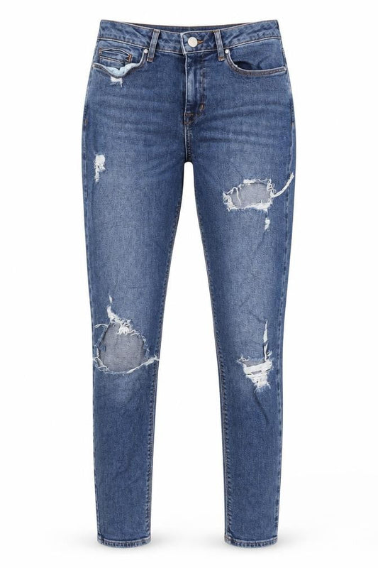 Womens UK Size 10 Very Regular Fit Skinny Blue Jeans