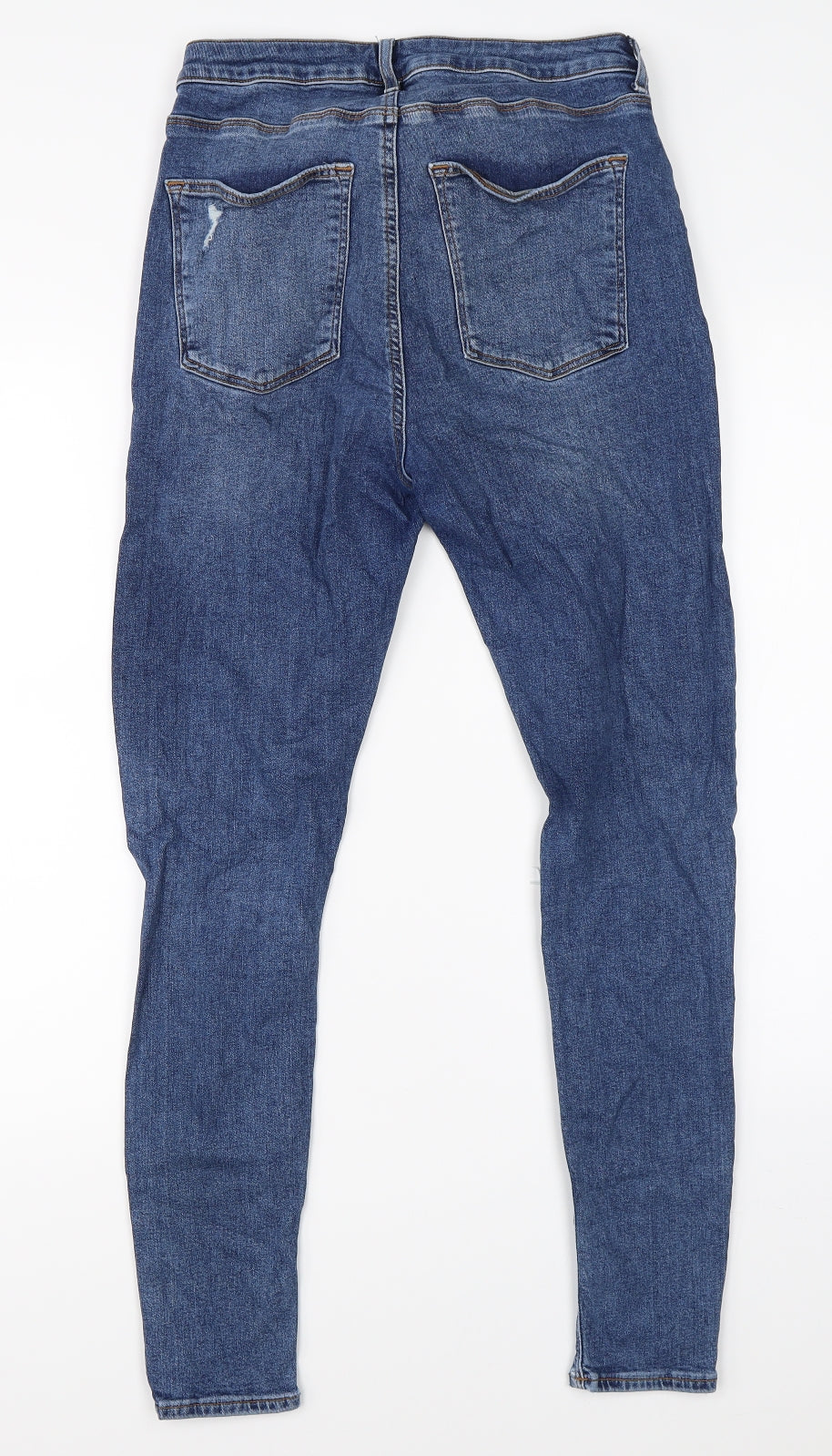 Very Womens Blue  Denim Skinny Jeans Size 10 L26 in