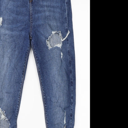 Very Womens Blue  Denim Skinny Jeans Size 10 L26 in