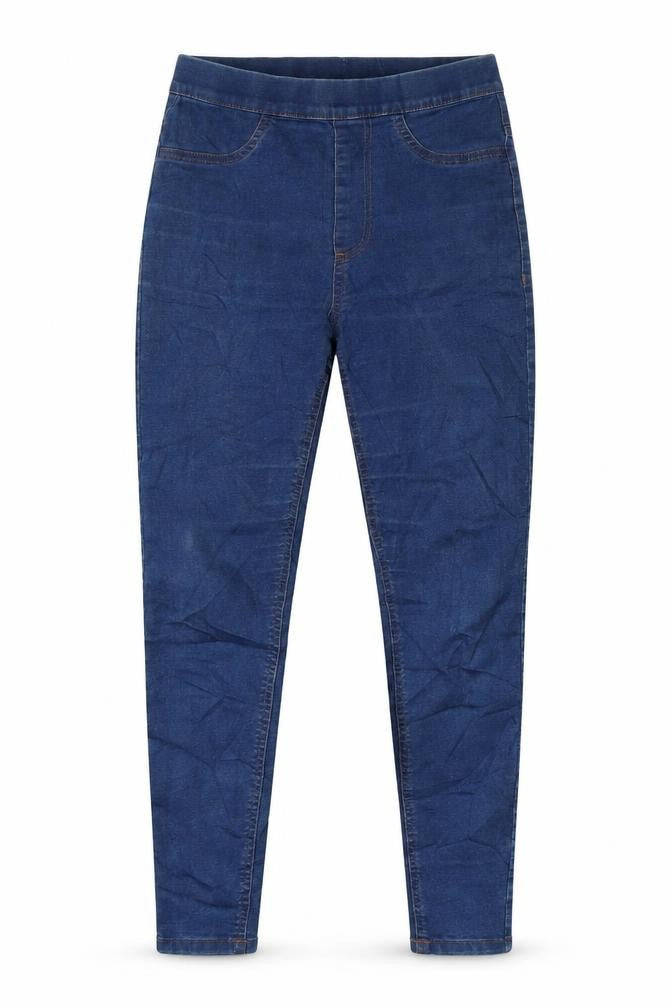 Womens UK Size 8 Marks & Spencer Regular Fit Jegging Blue Jeans