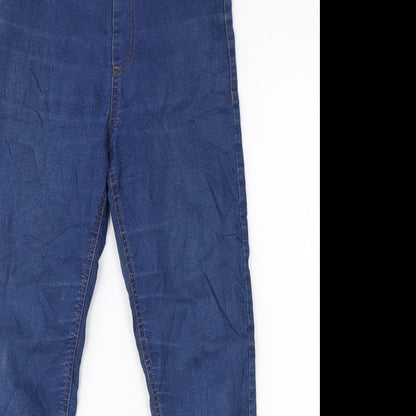 Womens UK Size 8 Marks & Spencer Regular Fit Jegging Blue Jeans