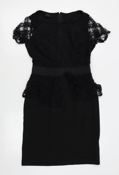 Cupcake Womens Black   Pencil Dress  Size 14