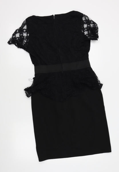 Cupcake Womens Black   Pencil Dress  Size 14