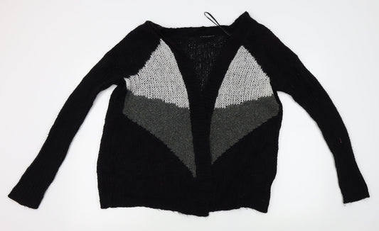 Dorothy Perkins Womens Black   Cardigan Jumper Size M