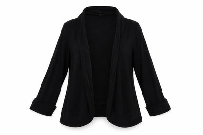 Womens UK Size L Preworn Black Cardigan Jumper