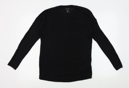 Womens UK Size S New Look Black Pullover Jumper