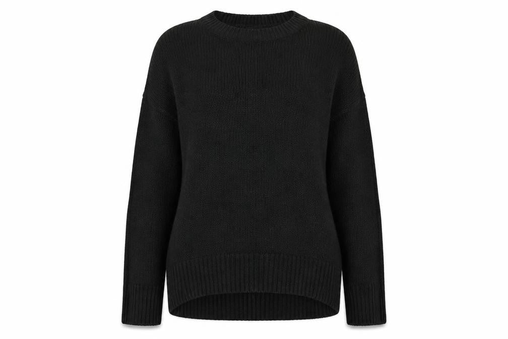 Womens UK Size S New Look Black Pullover Jumper