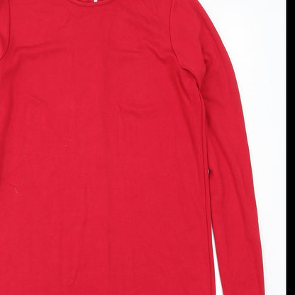 ASOS Womens Red   T-Shirt Dress  Size 8