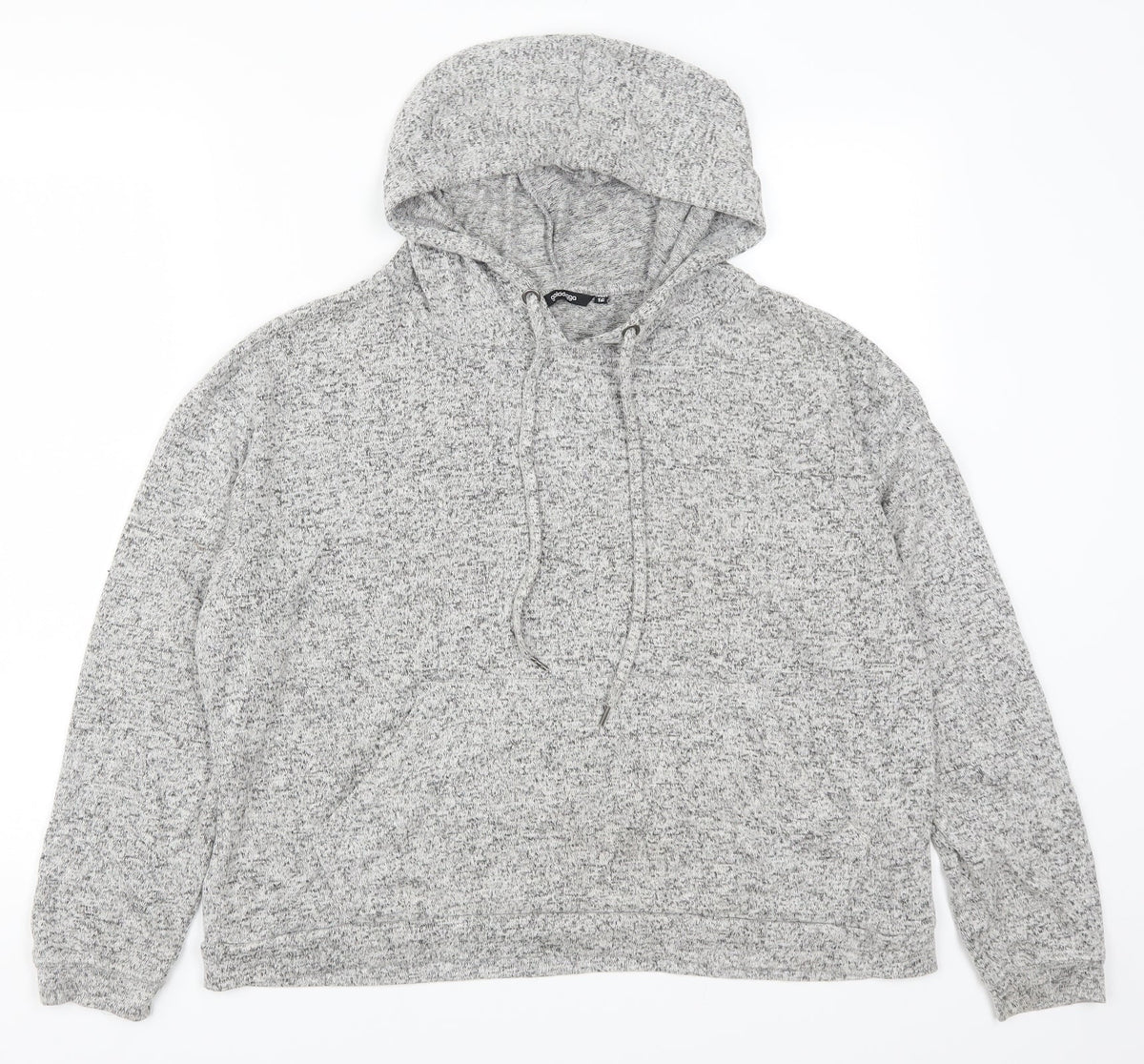 Goldigga Womens Grey   Pullover Hoodie Size 12