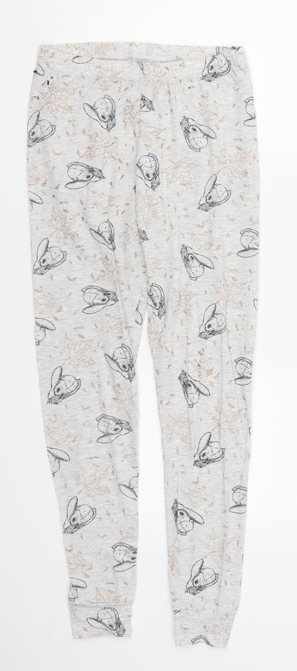 F&F Womens Grey   Trousers  Size 8 L27 in - Eeyore Loungewear