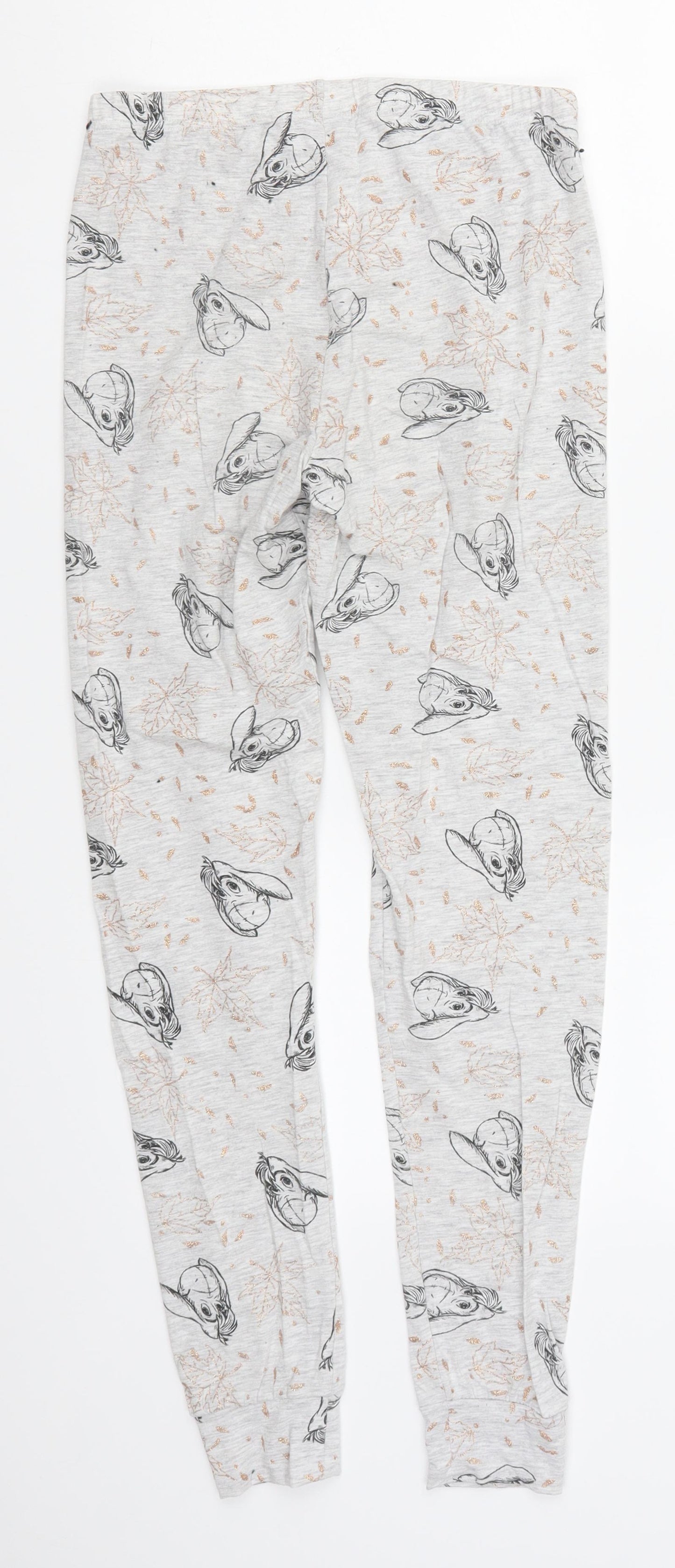 F&F Womens Grey   Trousers  Size 8 L27 in - Eeyore Loungewear