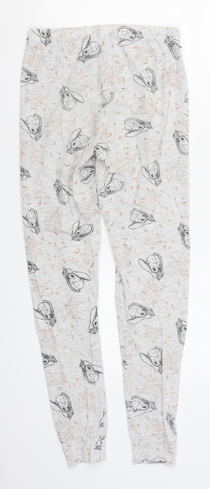 F&F Womens Grey   Trousers  Size 8 L27 in - Eeyore Loungewear