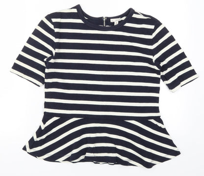 Womens UK Size M Gap Blue Basic T-Shirt