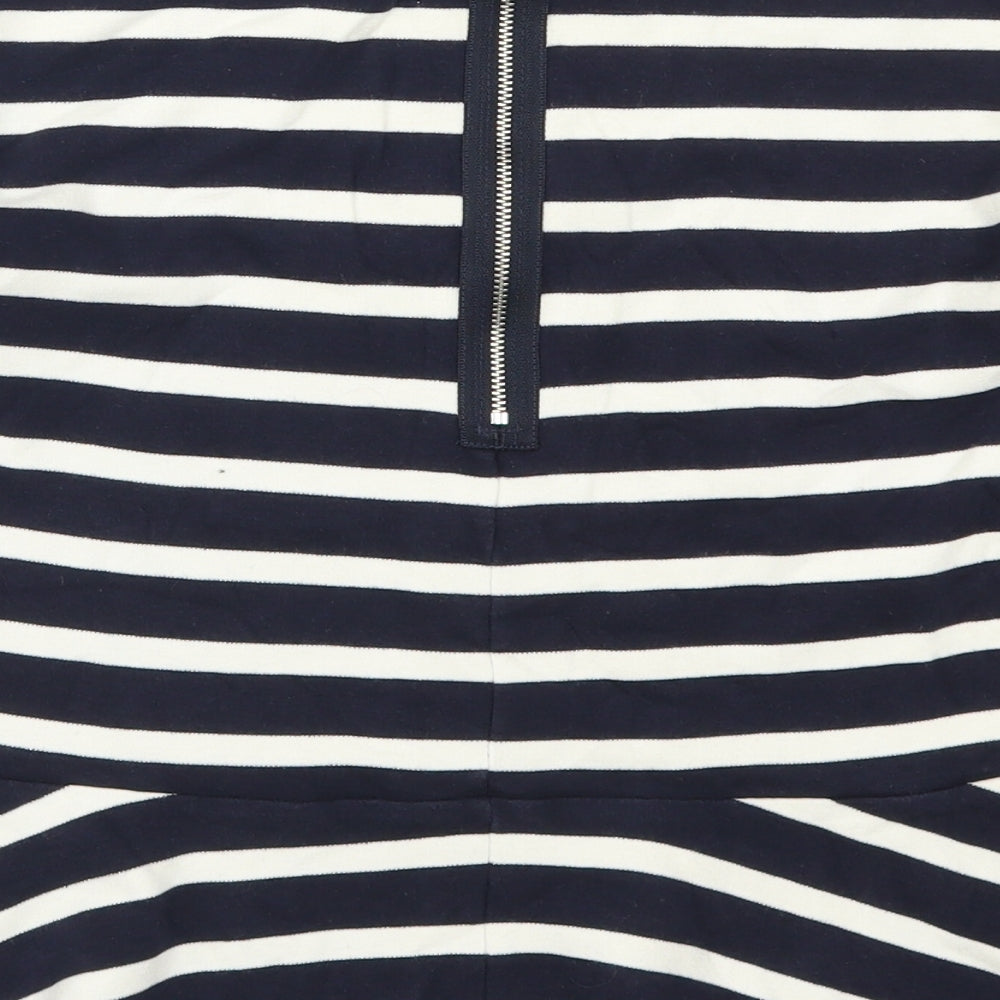 Womens UK Size M Gap Blue Basic T-Shirt