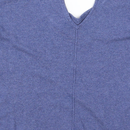 Womens UK Size 8 Marks and Spencer Blue Pullover Jumper