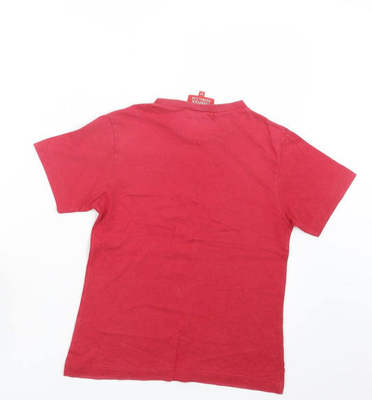 Liverpool FC Boys Red   Basic T-Shirt Size 7-8 Years  - Liverpool FC