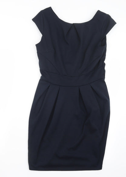 Dorothy Perkins Womens Blue   Shirt Dress  Size 12