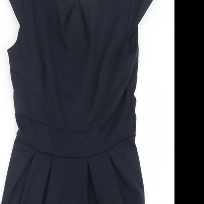 Dorothy Perkins Womens Blue   Shirt Dress  Size 12