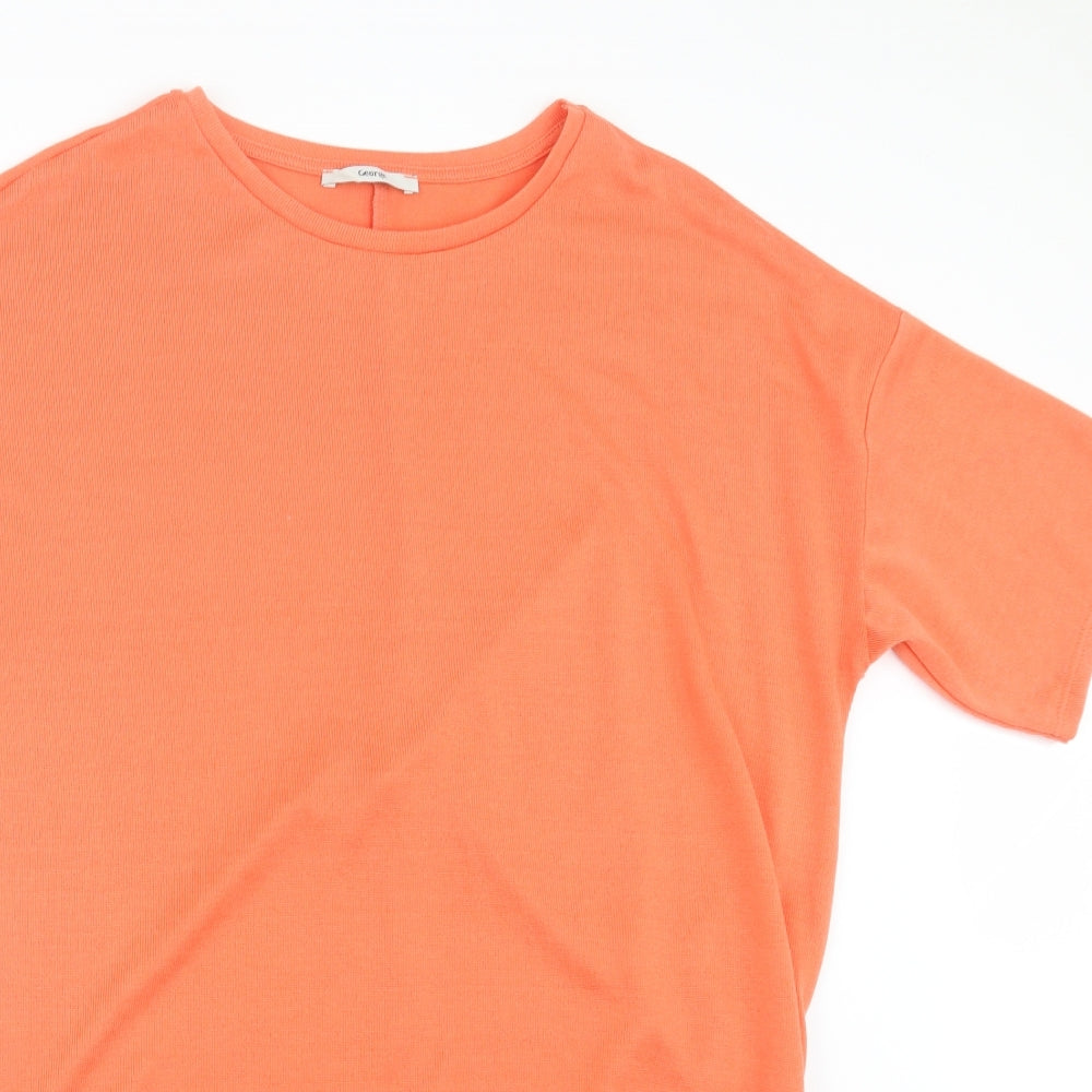 George Womens Orange   Pullover Jumper Size 16
