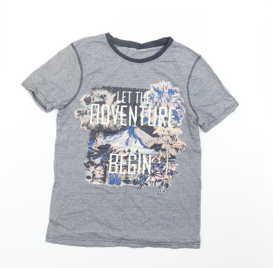 Nutmeg Girls Blue   Basic T-Shirt Size 13-14 Years