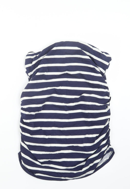 Womens UK Size 14 Dorothy Perkins Blue Basic T-Shirt
