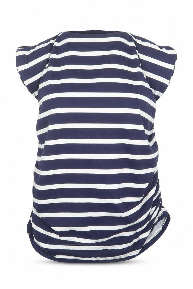 Womens UK Size 14 Dorothy Perkins Blue Basic T-Shirt