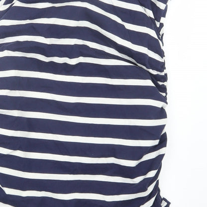 Womens UK Size 14 Dorothy Perkins Blue Basic T-Shirt