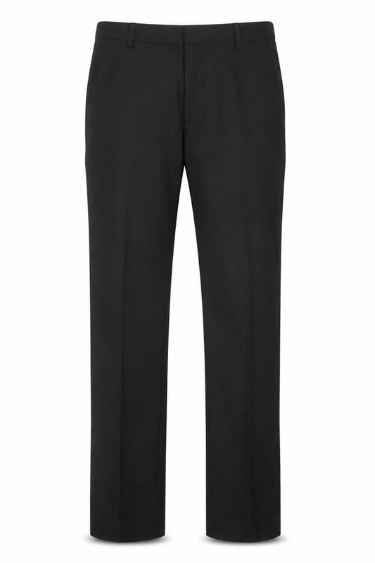 Mens UK Size 31 in Burton Slim Fit  Black Trousers
