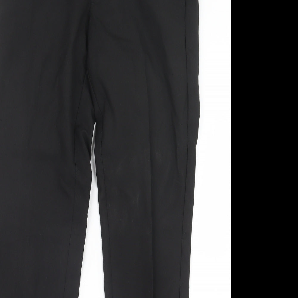 Burton Mens Black   Trousers  Size 31 in L30 in