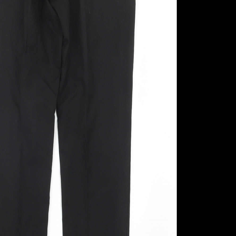 Burton Mens Black   Trousers  Size 31 in L30 in