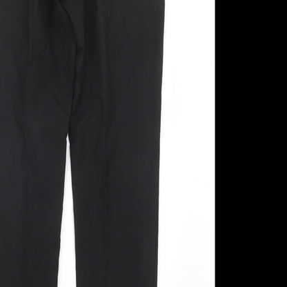 Burton Mens Black   Trousers  Size 31 in L30 in