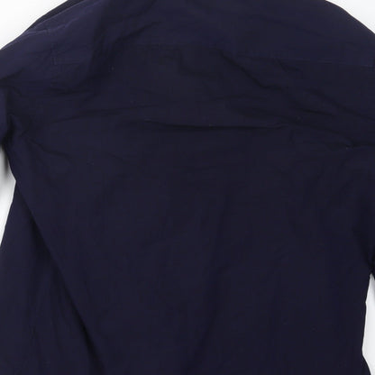 F&F Mens Purple    Button-Up Size 17