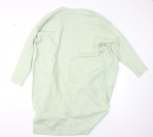 m lounge Womens Green  Knit Cardigan Jumper Size M