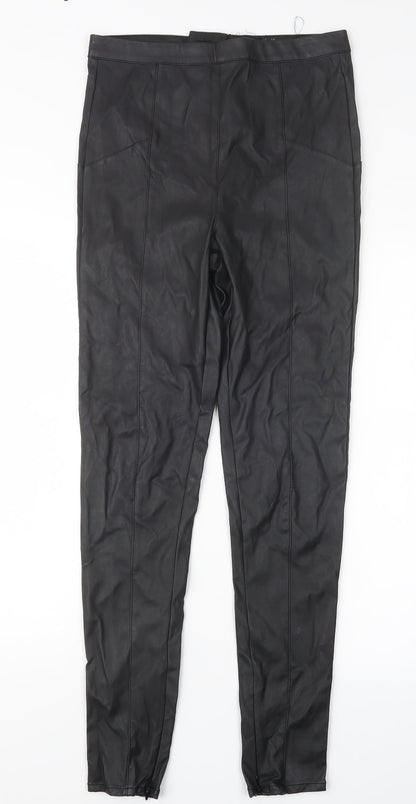 Womens UK Size 28 in Preworn Regular Fit  Black Trousers