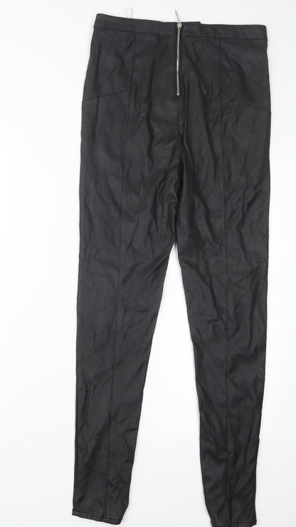 Womens UK Size 28 in Preworn Regular Fit  Black Trousers