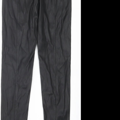Womens UK Size 28 in Preworn Regular Fit  Black Trousers