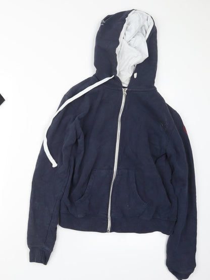 lovethislife Womens Blue   Full Zip Hoodie Size S
