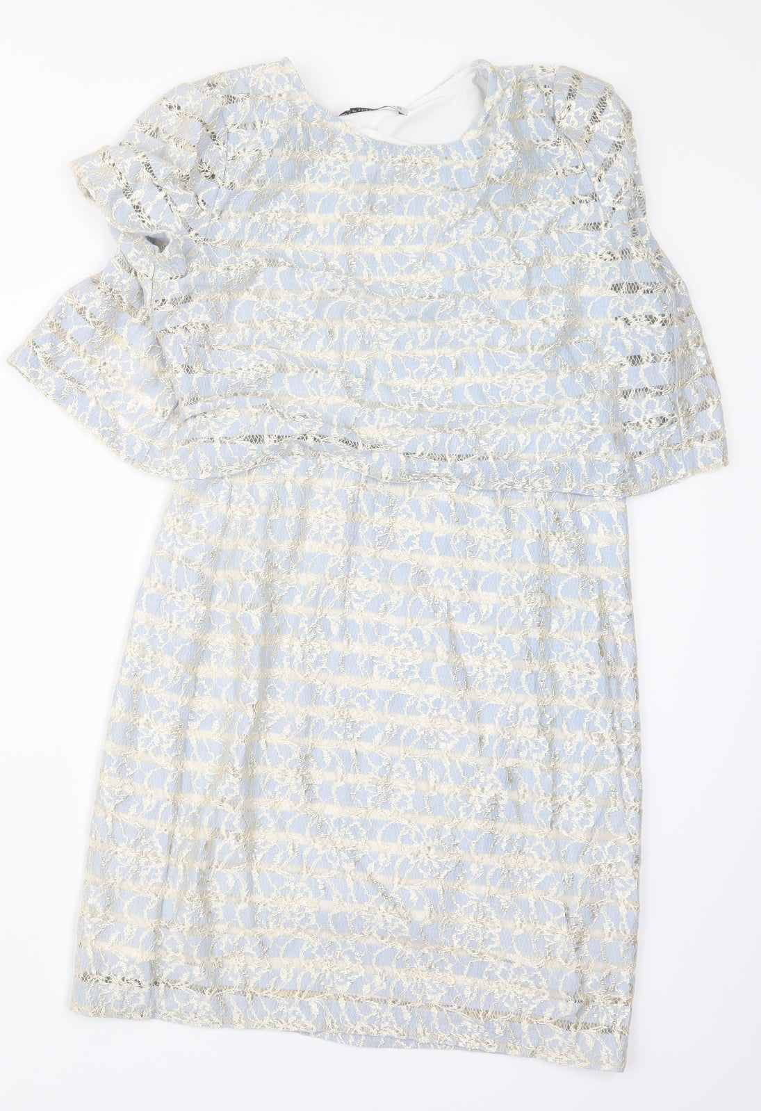 Definitions Womens Blue   A-Line  Size 10