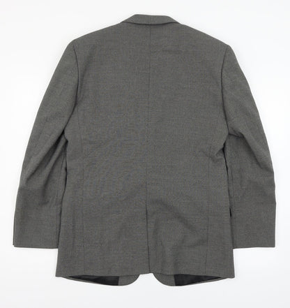 BB Mens Grey   Jacket Suit Jacket Size M