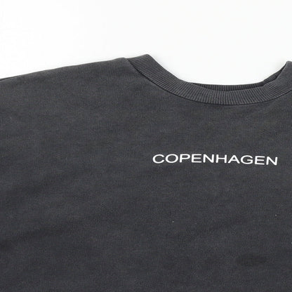 Topshop Womens Grey  Jersey Pullover Sweatshirt Size 8  - Copenhagen