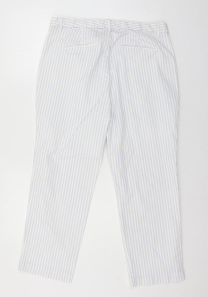 Womens UK Size 12 Gap Regular Fit  Blue Trousers