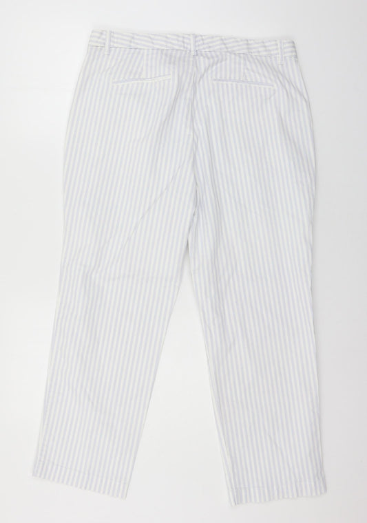 Womens UK Size 12 Gap Regular Fit  Blue Trousers