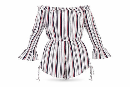 Lola May Womens White   Playsuit One-Piece Size 10