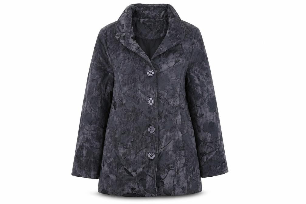 Womens UK Size 10 TIGI Grey Overcoat