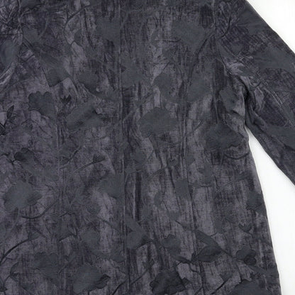 Womens UK Size 10 TIGI Grey Overcoat
